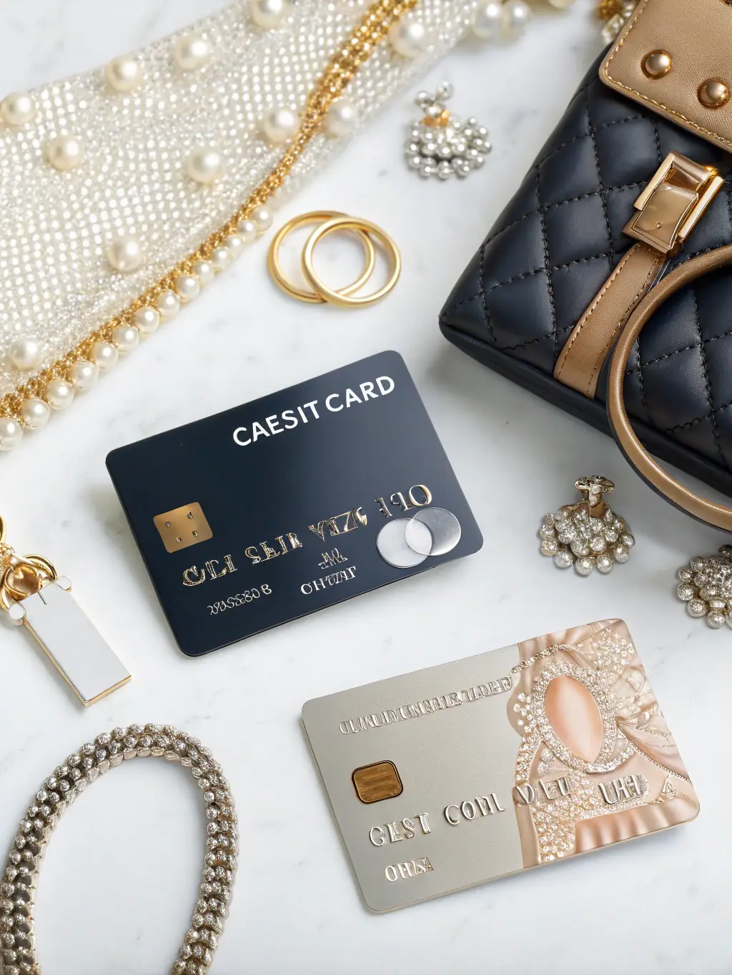 A sophisticated image of a credit card with a high limit, subtly emphasizing the financial opportunities LuxEthos provides to its clients.